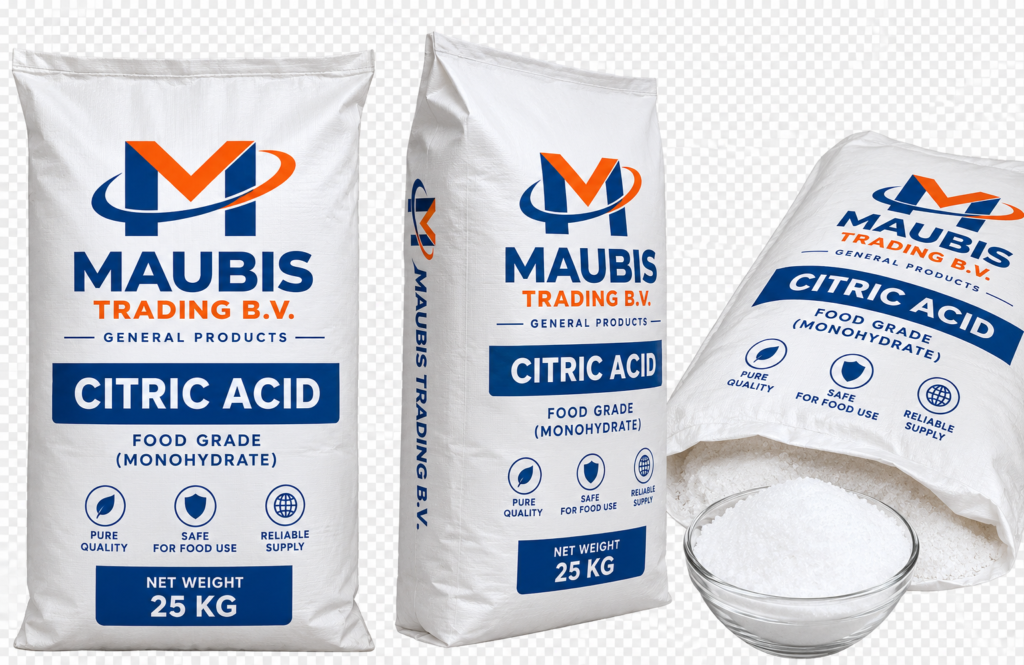 Citric Acid 25kg bags supplier